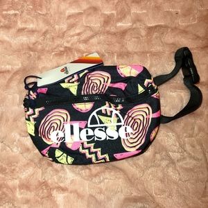 ellesse Allover Print Bum Bag